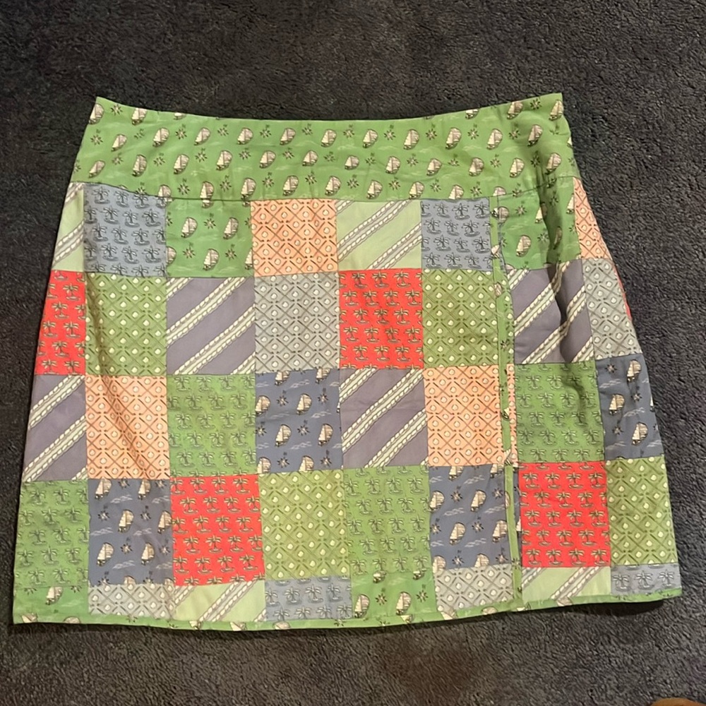 Vineyard Vines patchwork skirt